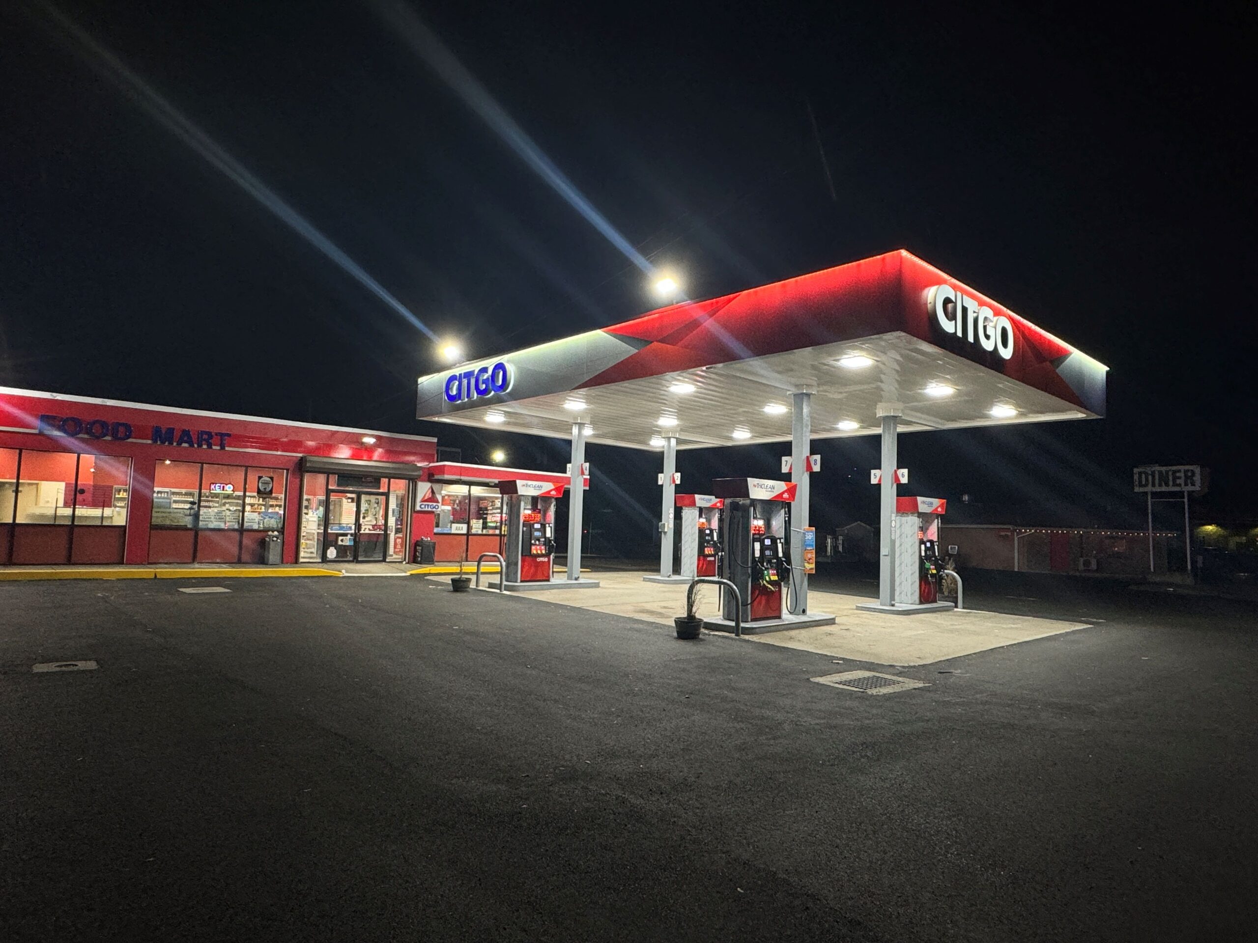 GAS Stations.Gas Stations Branding and Imaging.led signs